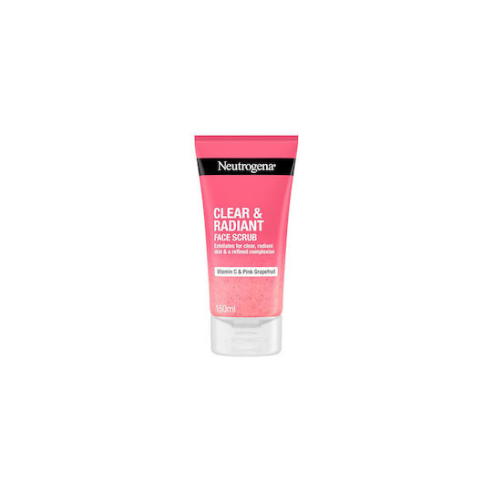 Neutrogena Clear & Radiant Cremă pentru Scrub Față 150ml
