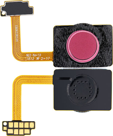 Home Button Fingerprint Sensor Flex Cable Lg G7 Thinq Raspberry Rose