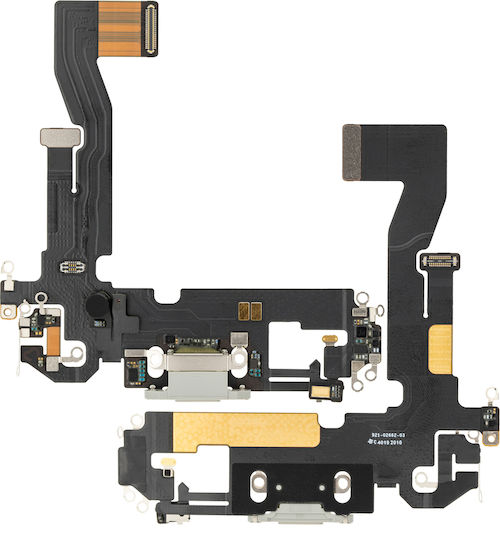Порт за зареждане Flex Cable iPhone 12 Pro Премиум Сребрист