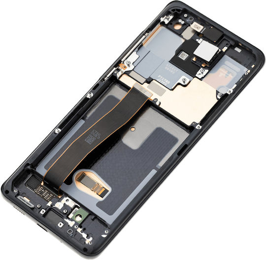 OLED Асембли Рамка Samsung Galaxy S20 Ultra 5G Aftermarket Plus Космически Черен