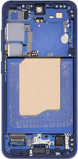 Oled Assembly Frame Samsung Galaxy S25 5g Us & International Service Pack Navy