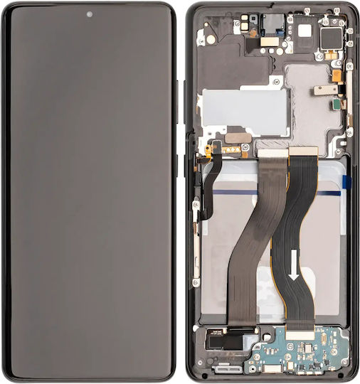 Oled Assembly Frame Samsung Galaxy S21 Ultra 5g Aftermarket Plus 120hz Phantom Black