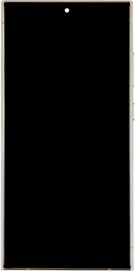 Oled Assembly Frame Samsung Galaxy S24 Ultra Us & International Version Aftermarket Plus 120hz Titanium Yellow
