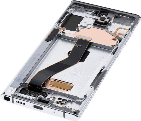 Oled Assembly Frame Samsung Galaxy Note 10 Plus 5g Aftermarket Plus Aura White