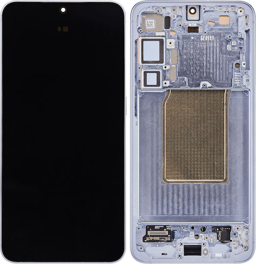 Oled Assembly Frame Samsung Galaxy S25 Plus 5g Us & International Version Service Pack Icy Blue