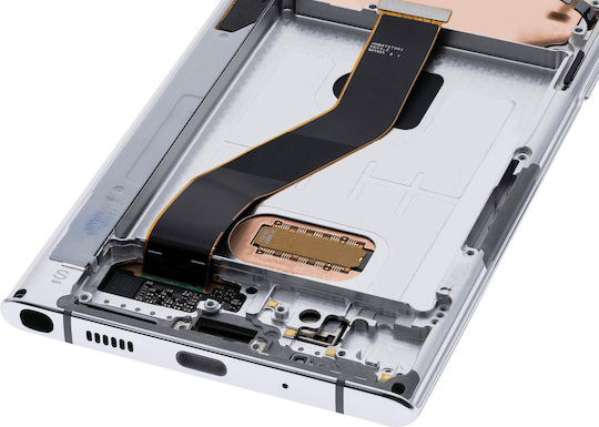 Oled Assembly Frame Samsung Galaxy Note 10 Plus 5g Aftermarket Plus Aura White