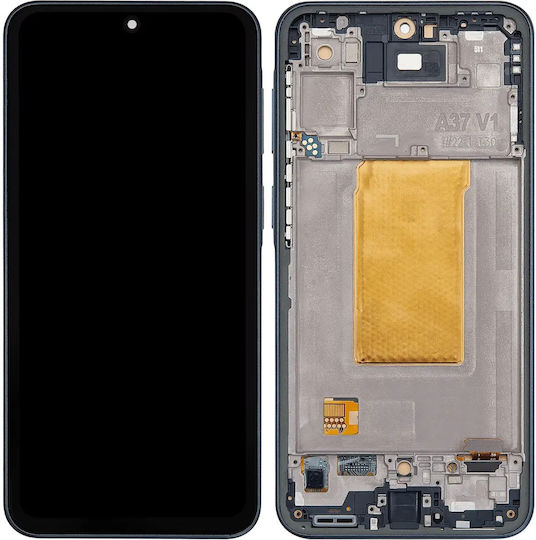 Lcd Assembly Frame Samsung Galaxy A37 5g A376 2026 6.58" Aftermarket Incell Charkoal