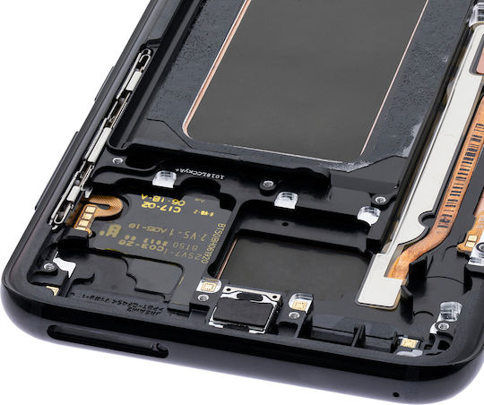 Oled Assembly Frame Samsung Galaxy S8 Plus Blemish Grade A Midnight Black