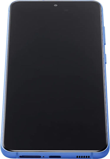OLED Ersatzbildschirm für Mobiltelefone mit Rahmen Samsung Galaxy S21 FE 5G US & Internationale Version Nachbau Plus 120Hz Blau
