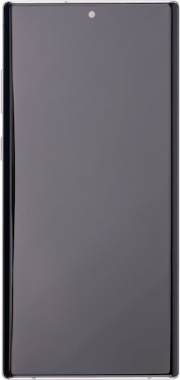 OLED Montage Rahmen Samsung Galaxy Note 10 Plus 5G Aftermarket Plus Aura Glow Silber