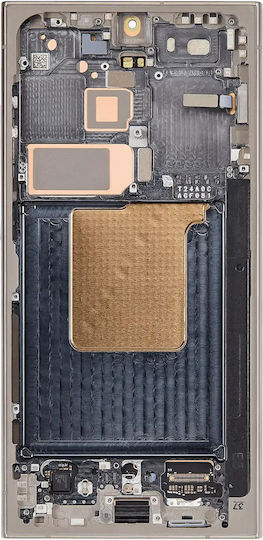 OLED Ersatzbildschirmrahmen Samsung Galaxy S24 Ultra Us & Internationale Version Aftermarket Plus Titan-Grau