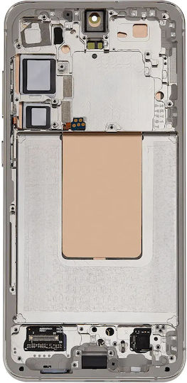 Oled Ersatzbildschirm Mit Rahmen Samsung Galaxy S24 Plus 5g US & International Version Aftermarket Plus 120hz Bernstein Gelbe