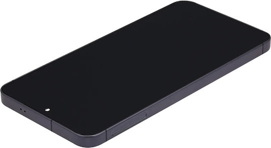 Oled Assembly Frame Samsung Galaxy S25 5g Us & International Aftermarket Plus Blue Black