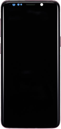 OLED сглобка рамка Samsung Galaxy S9 aftermarket plus лилав пурпурен