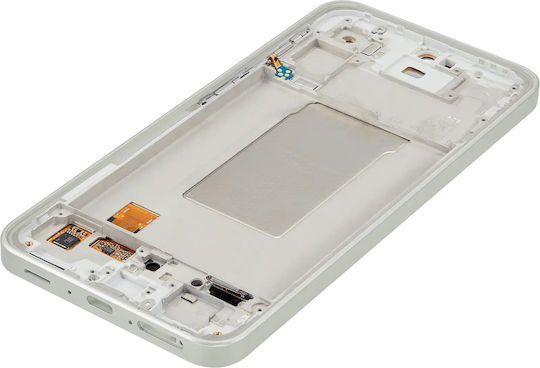 OLED модул с рамка за Samsung Galaxy A36 5G A366 2025 Service Pack Лайм