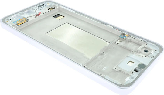 Oled Ersatzbildschirm mit Rahmen Samsung Galaxy A36 5G A366 2025 Aftermarket Plus Lavendel