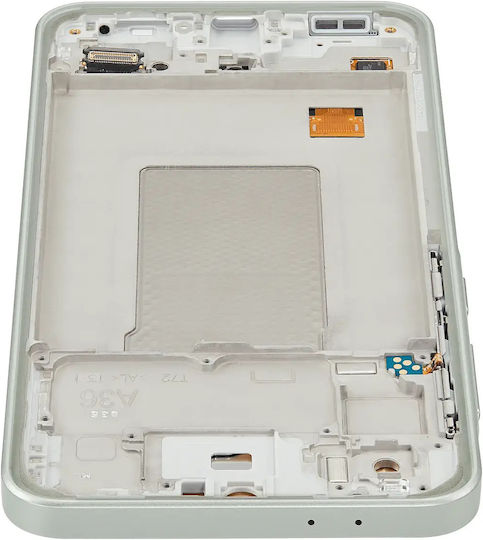 OLED модул с рамка за Samsung Galaxy A36 5G A366 2025 Service Pack Лайм