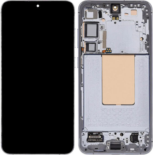 Oled Асембли Рамка Samsung Galaxy S24 Plus 5g US и International Version Aftermarket Plus Sapphire Blue