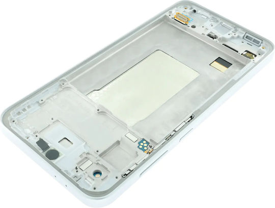 Oled Asamblare Cu Ramă Samsung Galaxy A36 5G A366 2025 Aftermarket Plus Alb
