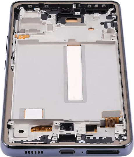 Oled Assembly Frame Samsung Galaxy A53 5g A536 2022 6.36" Aftermarket Plus Black