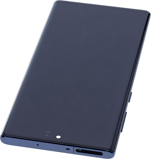 Oled Assembly Frame Samsung Galaxy Note 10 Aftermarket Plus Aura Glow Silver
