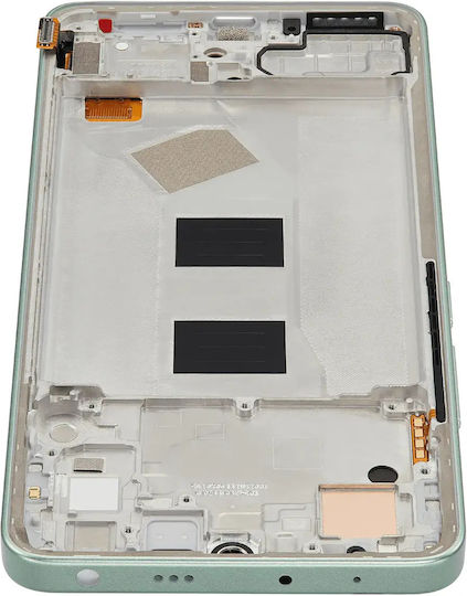 OLED Ersatzbildschirm mit Rahmen Xiaomi Redmi Note 13 4G Nachbau Plus Mintgrün