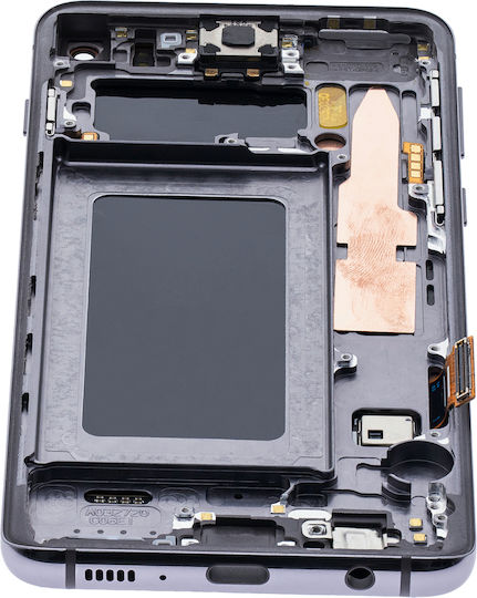 Oled Assembly cu ramă Samsung Galaxy S10 Service Pack Prism Ceramic Negru