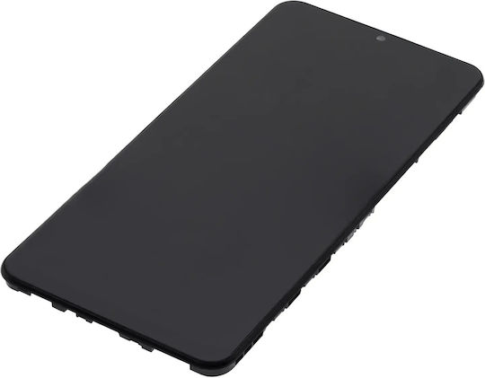 Lcd Assembly Frame Samsung Galaxy A32 5g A326 2021 Toate Modelele Aftermarket Plus Awesome Negru