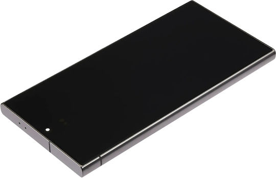 OLED Асембли Рамка Samsung Galaxy S24 Ultra US & International Version Aftermarket Plus Titanium Черен