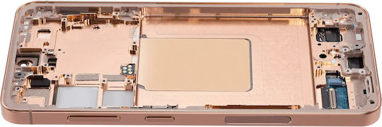 Oled Assembly Frame Samsung Galaxy S24 5g Us & International Version Service Pack Sandstone Orange