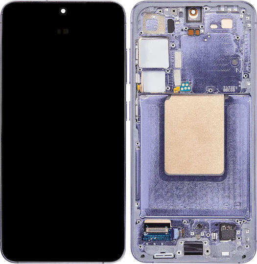 OLED Ersatzbildschirmrahmen Samsung Galaxy S24 5G US & Internationale Version Aftermarket Plus Kobaltblau