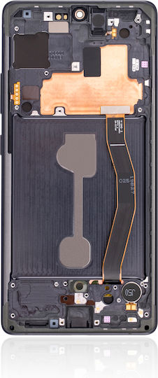 Oled Assembly Frame Samsung Galaxy S10 Lite Service Pack Prism Black