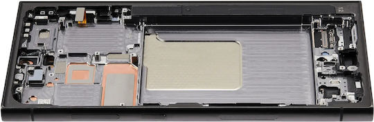 OLED Асембли Рамка Samsung Galaxy S24 Ultra US & International Version Aftermarket Plus Titanium Черен
