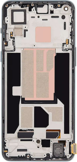Oled Assembly Frame Oneplus Nord 2 5g Aftermarket Plus Blue Haze