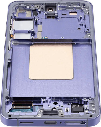 OLED Ersatzbildschirmrahmen Samsung Galaxy S24 5G US & Internationale Version Aftermarket Plus Kobaltblau