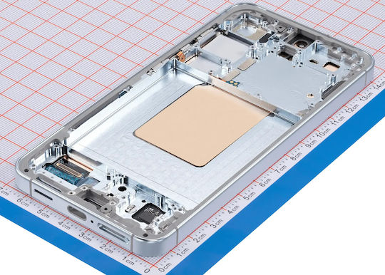 Oled Assembly Frame Samsung Galaxy S24 5g Us & International Version Service Pack Sapphire Blue