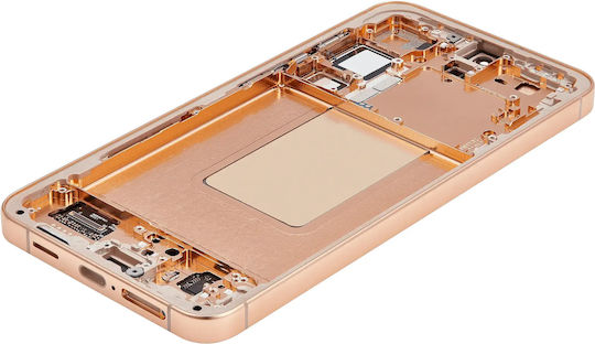Oled Assembly Frame Samsung Galaxy S24 Plus 5g Us & International Version Aftermarket Plus 120hz Sandstone Orange