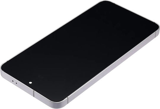 OLED Ersatzbildschirmrahmen Samsung Galaxy S24 5G US & Internationale Version Service Pack Marmor Grau