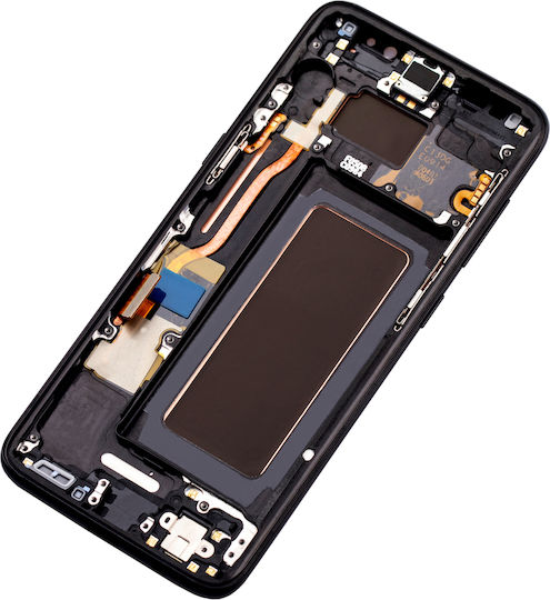OLED модул с рамка Samsung Galaxy S8 Service Pack тъмночерен
