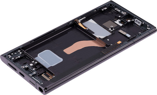 Oled Assembly Frame Samsung Galaxy S22 Ultra 5g Service Pack Phantom Black