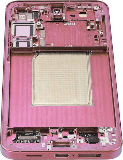 OLED Montage Rahmen Samsung Galaxy S25 Plus 5G US & Internationale Version Aftermarket Plus Korallenrot
