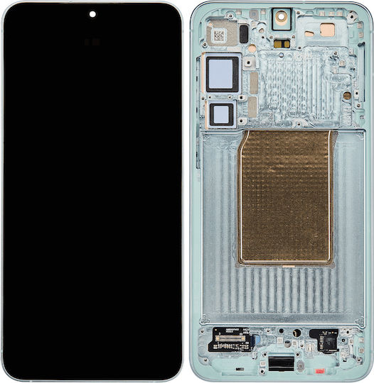 OLED сглобка рамка Samsung Galaxy S25 Plus 5G US & International Version Aftermarket Plus Ментово