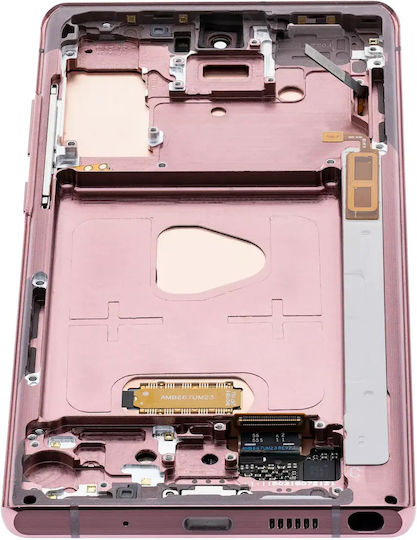 Oled Assembly Frame Samsung Galaxy Note 20 5g Service Pack Mystic Bronze