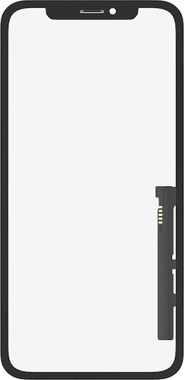 Glass Digitizer Flex No Oca și Ramă Preinstalată Iphone Xr Calitate Premium 4 În 1 2 Pachet