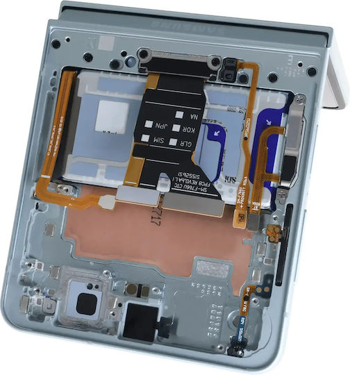 Inner Oled Assembly Frame Samsung Galaxy Z Flip 7 5g Us & International Service Pack Mint