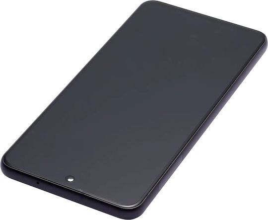 OLED комплект рамка Samsung Galaxy S21 FE 5G US и International Version Aftermarket Plus 120Hz графитен