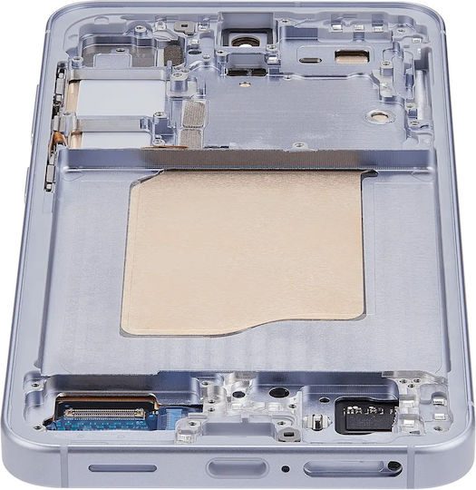 Oled Asamblare Cu Ramă Samsung Galaxy S25 5g US și Internațional Aftermarket Plus Albastru Gheață