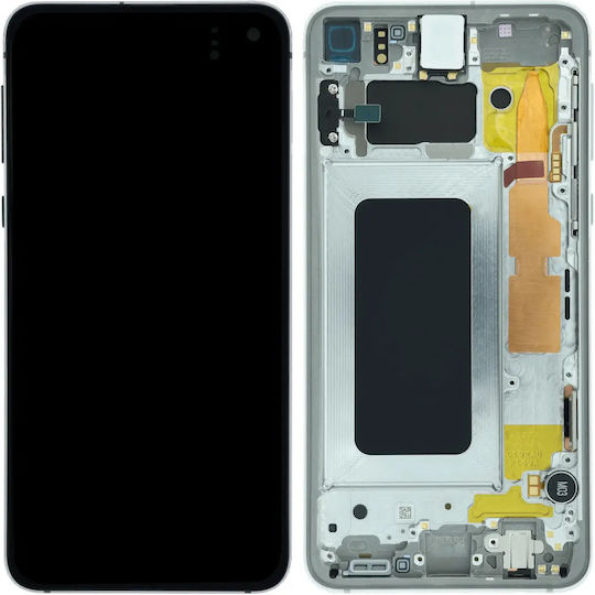 Oled Assembly Frame Samsung Galaxy S10e Service Pack Silver