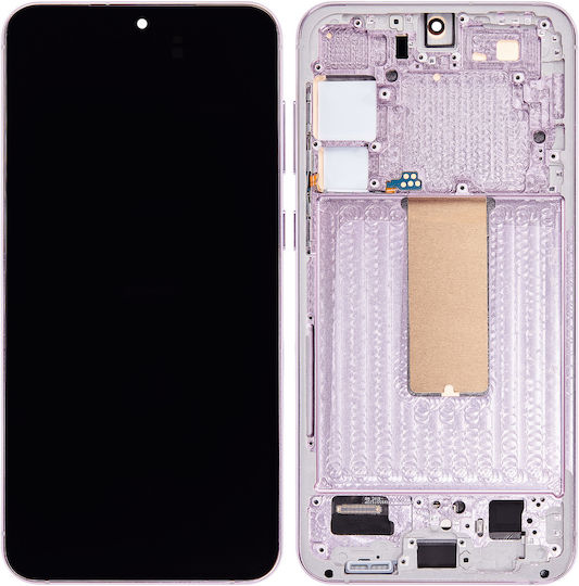 Oled Assembly Frame Samsung Galaxy S23 Plus Us & International Aftermarket Plus 120hz Lavender