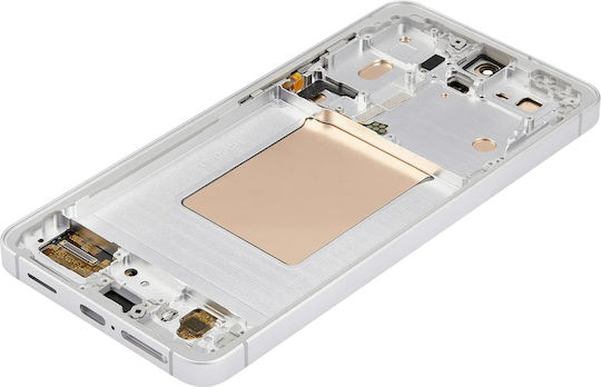 OLED модул рамка Samsung Galaxy S26 5G US & International Aftermarket Plus 120Hz бял